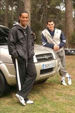 casillas  et  ronaldinho